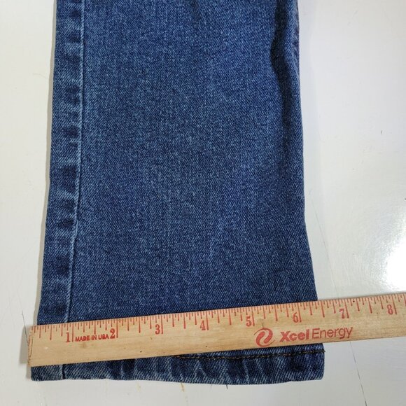 Celebrity Pink Overalls Denim Distressed Adjustable Straps Small Blue Bib Pocket - Picture 9 of 16